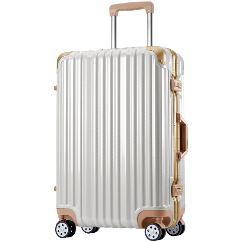 スーツケース Lサイズ フレーム アルミ ストッパー付き キャリーバッグ