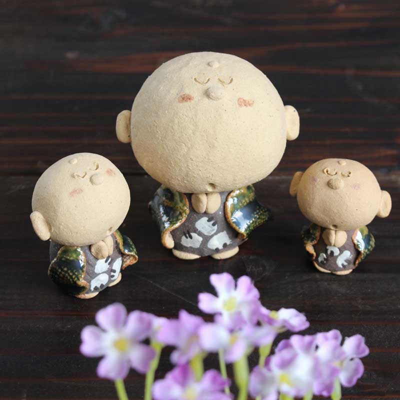 玩具工房」 鏡餅（蓋物）G22-16 正月飾り 置物 縁起物 陶器 日本製