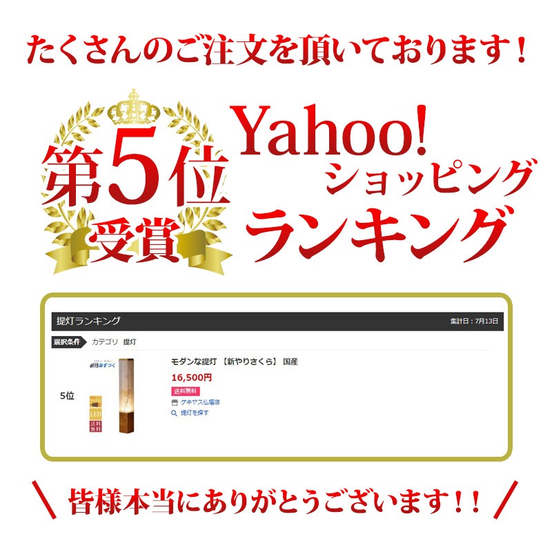 Yahoo!ランキング入賞