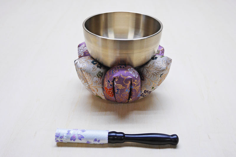 仏具 おりんセット 3点 3.0寸 花型 セット A おりん 仏具セット : 仏壇