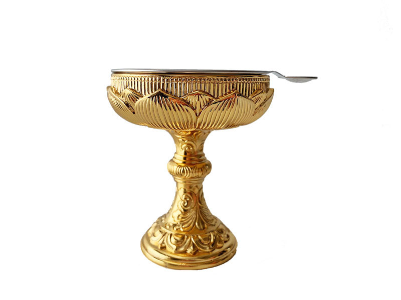 仏具 蓮仏器 金メッキ 口径42mm #12 仏飯 真宗大谷派 東 浄土真宗