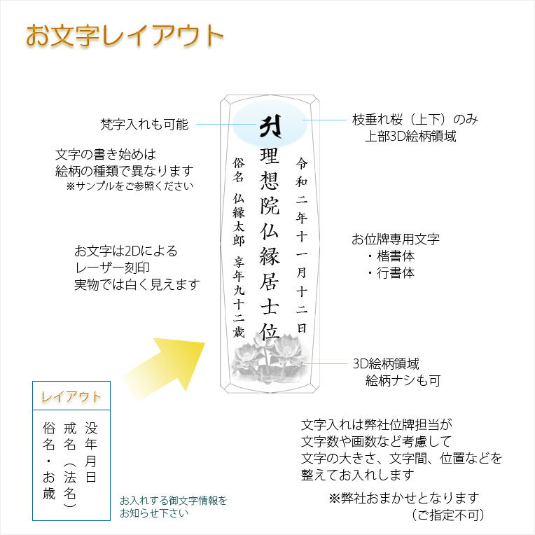 おすすめ特集 クリスタル位牌KH-21 大 ホログラム オーダーメイド fucoa.cl