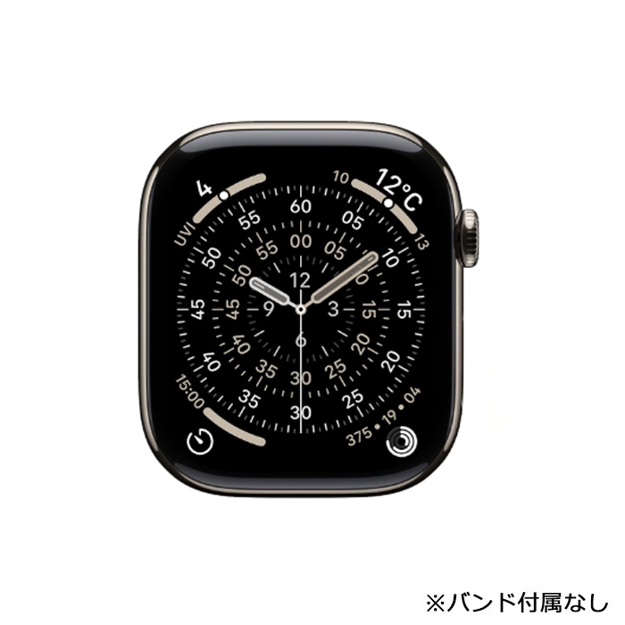 中古 Apple Watch Series11 46mm GPS+Cellular チタニウムケース 本体 Aランク 最大1年間保証の画像