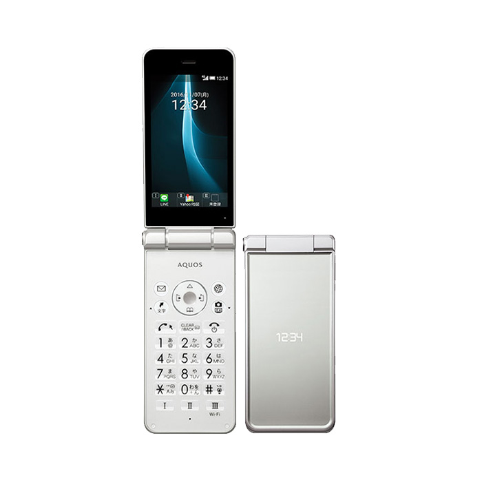 【ZeRO】中古AQUOSケータイ2 601SH 2台 SIMロック解除済 中古 AQUOS ケータイ2 601SH SoftBank版SIMフリー 本体 Cランク 携帯