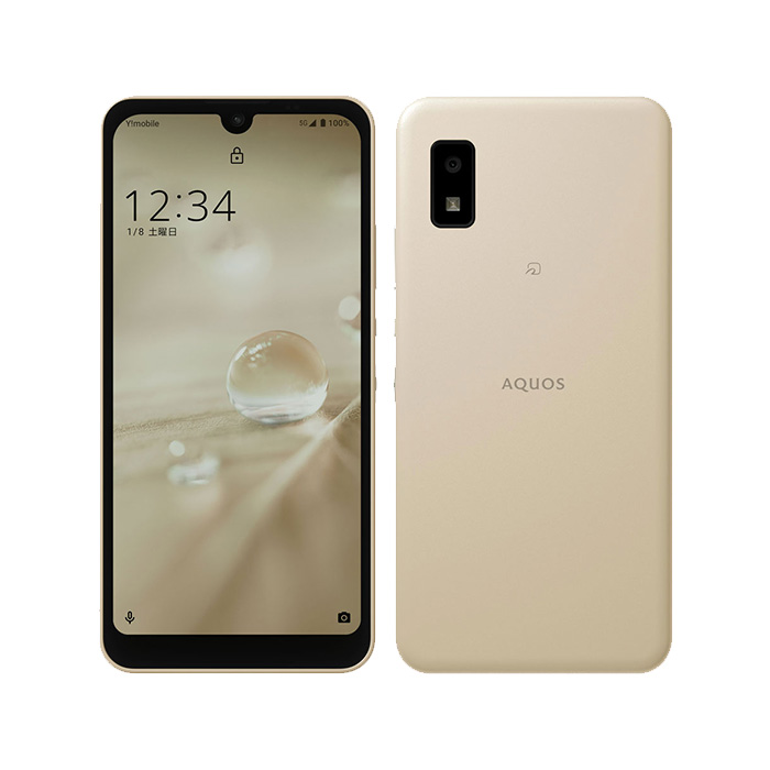 AQUOS 中古 wish A104SH Y!mobile版SIMフリー 本体 Aランク スマホ