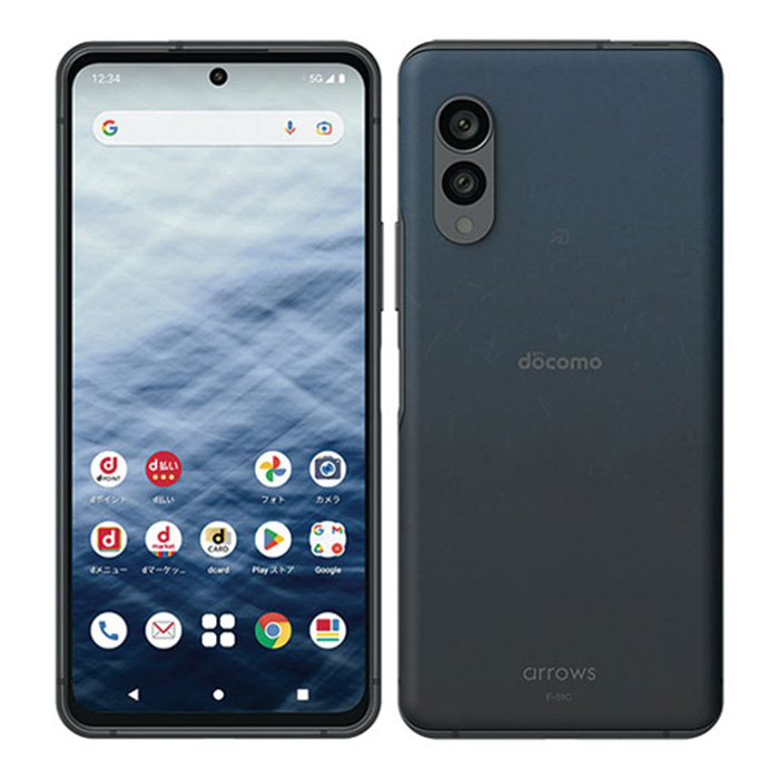 arrows 新品未使用 N F-51C docomo版SIMフリー 本体 Sランク スマホ