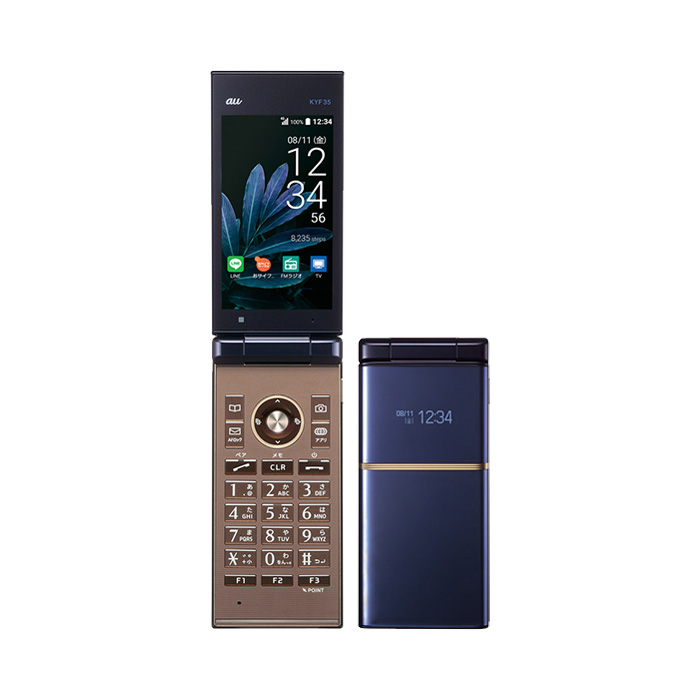 新品未使用 MARVERA KYF35 au版SIMフリー 本体 Sランク 携帯電話 最大1