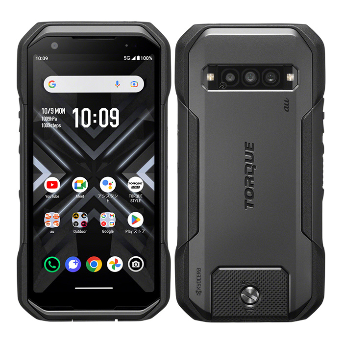 中古 TORQUE G06 KYG03 au版SIMフリー 本体 Aランク スマホ 最大1年間保証 SIMロック解除済の画像