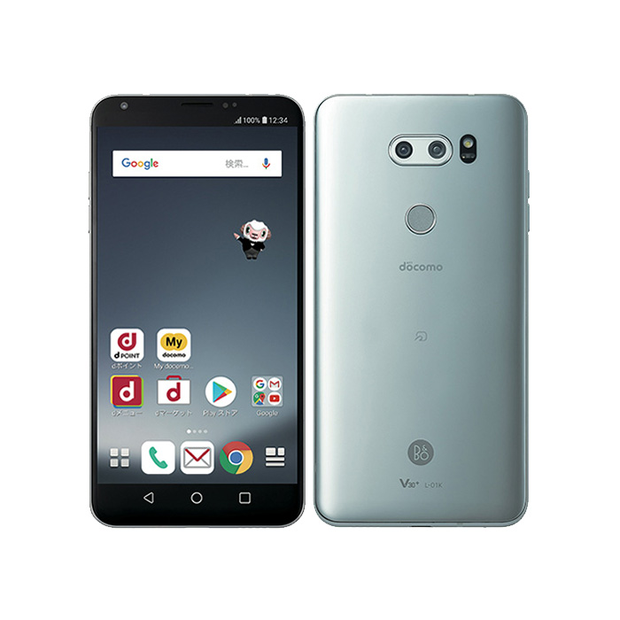 LGエレクトロニクス 中古 V30+ L-01K docomo版SIMフリー 本体 Bランク