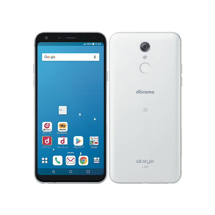 LGエレクトロニクス 中古 LG style L-03K docomo版SIMフリー 本体 B