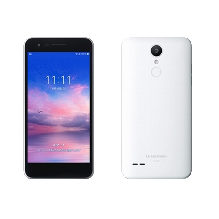 完動品 LG and9 lgv36 au係  白 サク LGV36 スマホ Amazon | LG電子 au LG it LGV36 Pearl White | LG | スマートフォン本体