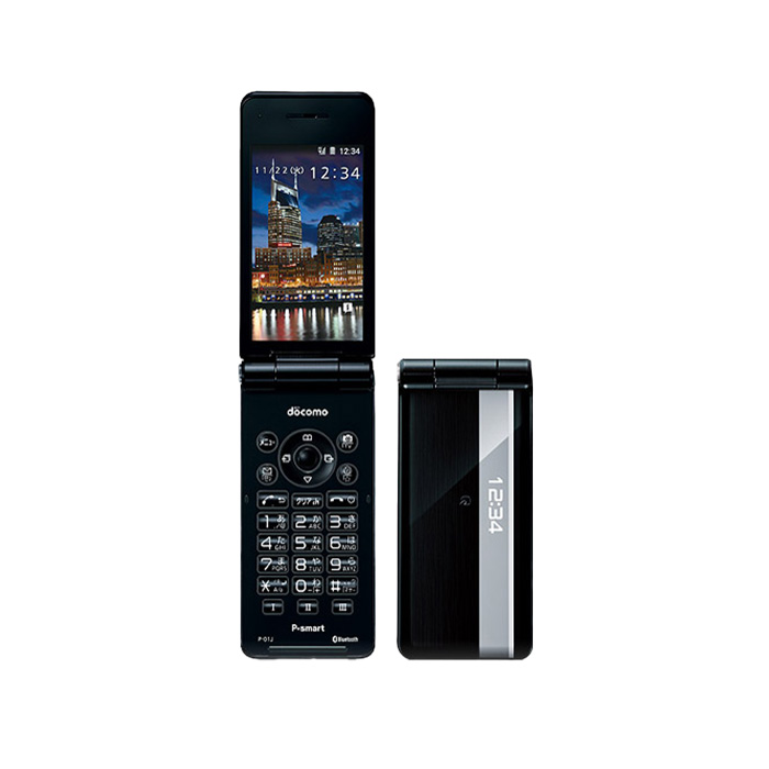 中古 P-smart ケータイ P-01J docomo版SIMフリー 本体 Aランク 携帯