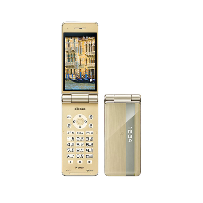中古 P-smart ケータイ P-01J docomo版SIMフリー 本体 Aランク 携帯