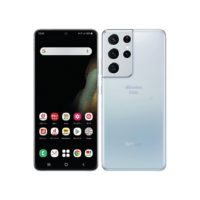 Galaxy S 中古 S21 Ultra 5G SC-52B docomo版SIMフリー 本体 Aランク