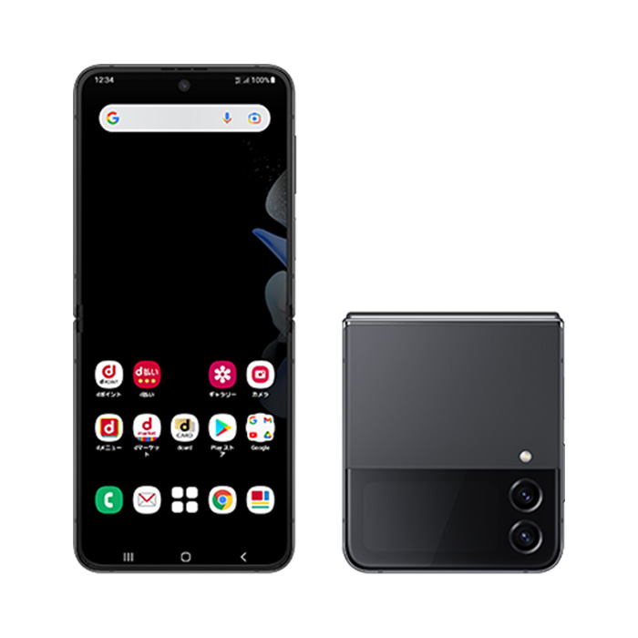 Galaxy Z 中古 Flip4 SC-54C docomo版SIMフリー 本体 Aランク スマホ