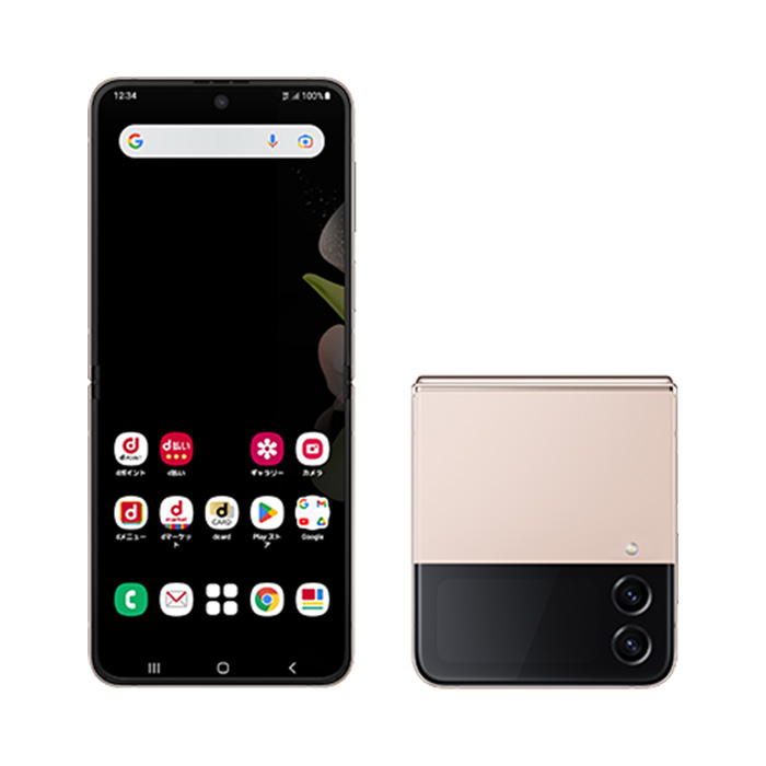 Galaxy Z 中古 Flip4 SC-54C docomo版SIMフリー 本体 Aランク スマホ