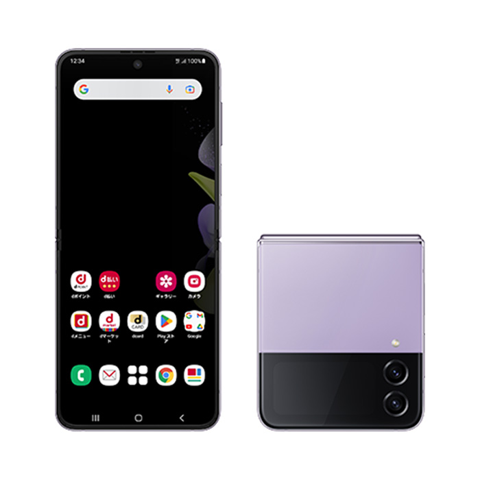 L35 DOCOMO SIMフリーGalaxy Z Flip4 SC-54C Galaxy Z 中古 Flip4 SC-54C docomo版SIMフリー 本体 Aランク スマホ