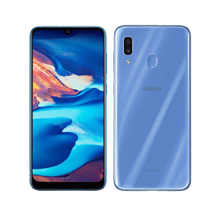 Galaxy A30 中古 SCV43 au版SIMフリー 本体 Cランク スマホ 最大1年間