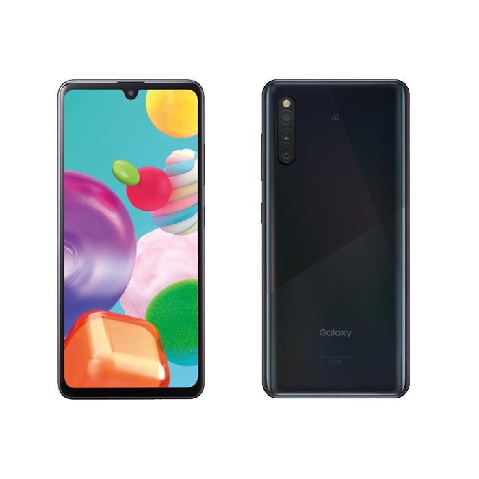新品同様 Galaxy A41 SCV48 ブラック UQモバイル 豪華おまけ付 Galaxy A 新品未使用 A41 SCV48 UQmobile版SIMフリー 本体 Sランク