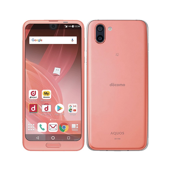 AQUOS R 新品未使用 R2 SH-03K docomo版SIMフリー 本体 Sランク スマホ