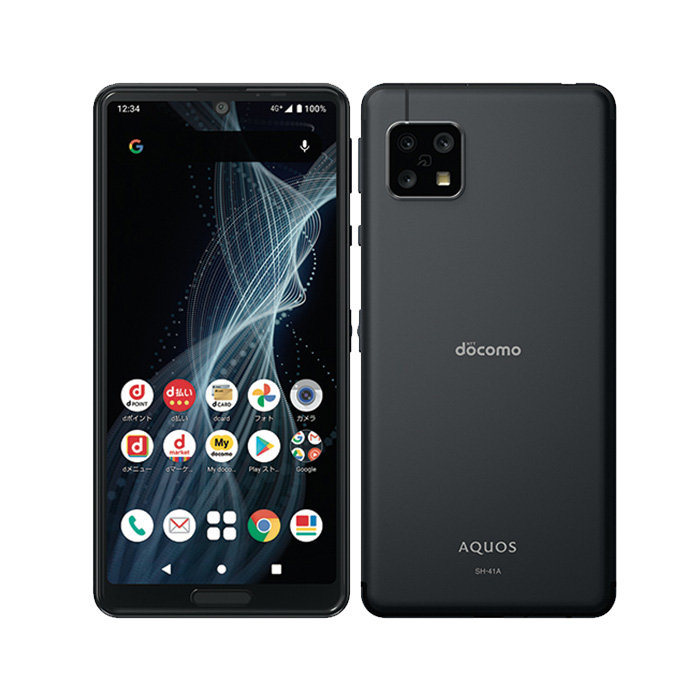 美品 SIMフリー AQUOS sense4 SH-41A AQUOS sense 中古 sense4 SH-41A docomo版SIMフリー 本体 Aランク