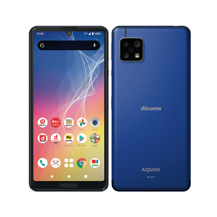 AQUOS sense 中古 sense4 SH-41A docomo版SIMフリー 本体 Aランク