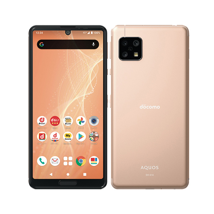 美品 SIMフリー AQUOS sense4 SH-41A AQUOS sense 中古 sense4 SH-41A docomo版SIMフリー 本体 Aランク