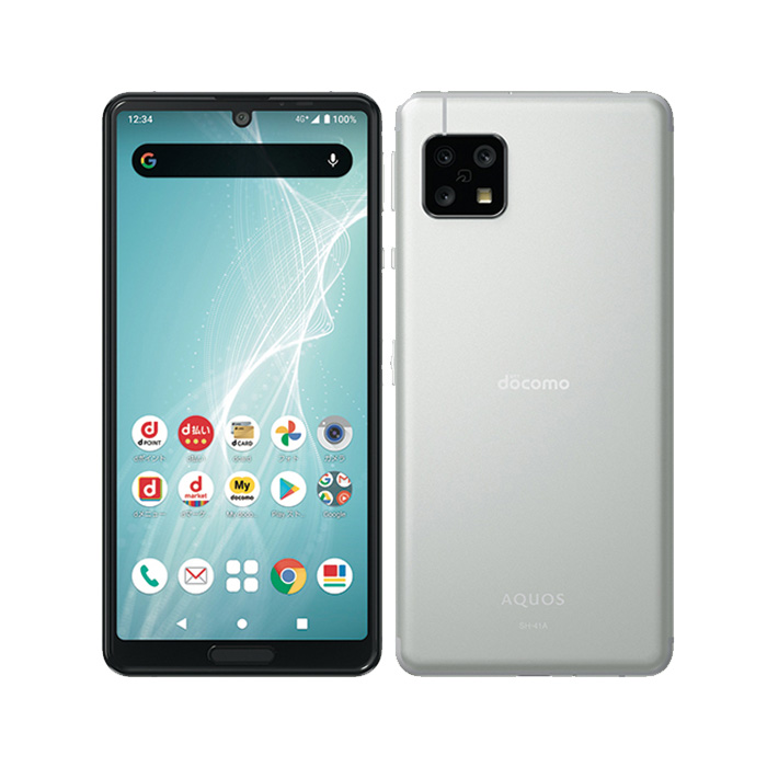 美品 SIMフリー AQUOS sense4 SH-41A AQUOS sense 中古 sense4 SH-41A docomo版SIMフリー 本体 Aランク