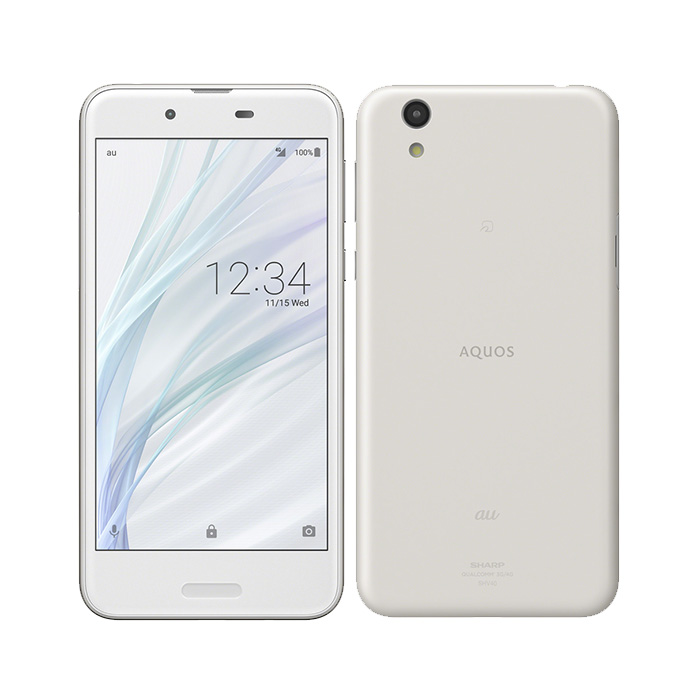 AQUOS sense 中古 SHV40 au版SIMフリー 本体 Cランク スマホ 最大1年間