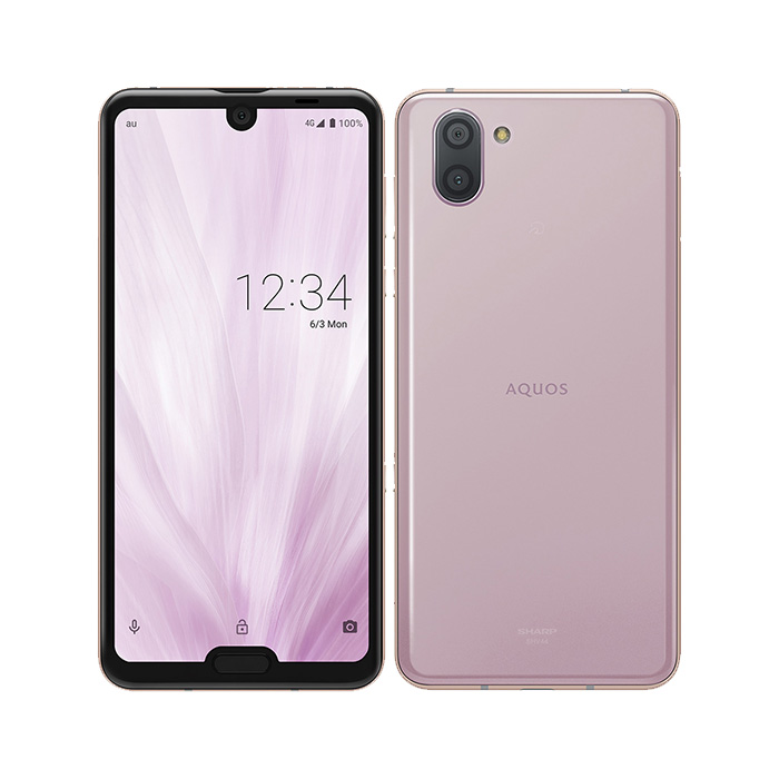 AQUOS R 中古 R3 SHV44 au版SIMフリー 本体 Bランク スマホ 最大1年間