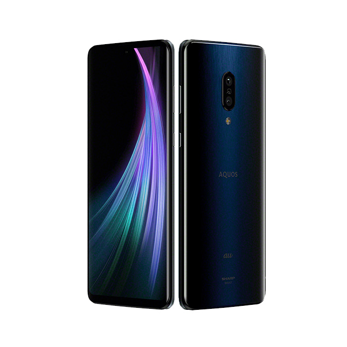 新品未使用　SHV47　au　Android AQUOS zero 【液晶美品】AQUOS zero2 SHV47 au SIMロック解除済 256GB