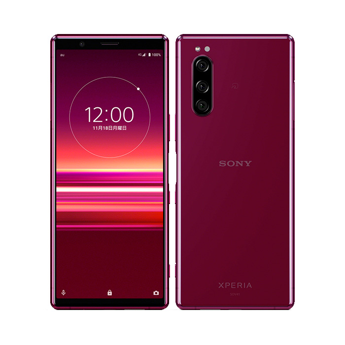 Xperia 5 中古 Xperia5 SOV41 au版SIMフリー 本体 Bランク スマホ 最大