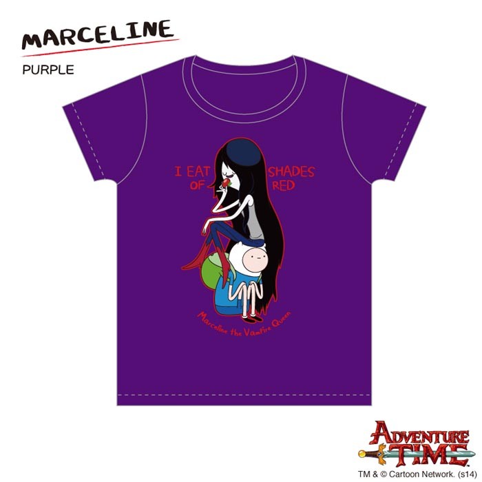 ドリーム アドベンチャータイム Tシャツ マーセリン/パープル/140cm