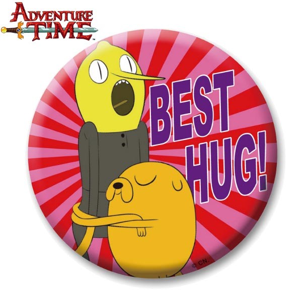アドベンチャー タイム 缶バッチ ベストハグ ジェイク レモングラブ 75mm Adventure Time Drn468 バイヤーズネットクラブ2 通販 Yahoo ショッピング