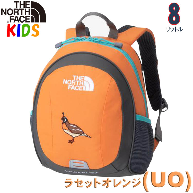 ノースフェイス キッズ リュック 2-4歳 8L ホームスライスNorth Face 出産祝い男の子女の子未就学児バッグ通園用アウトドアブランド子供用