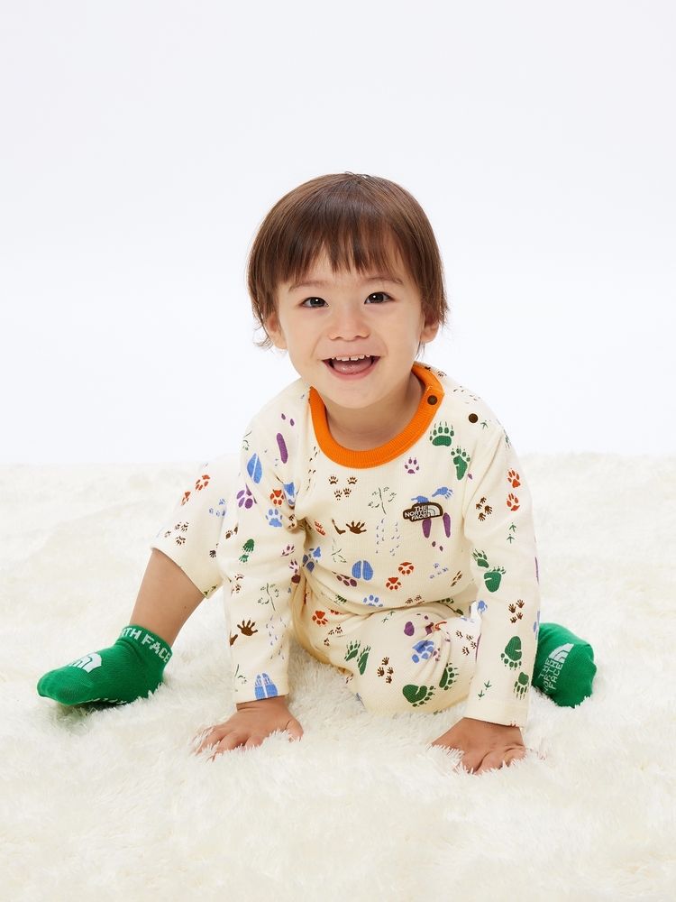 THE NORTH FACE　 ベビーパンツ　90　中ボア　2枚セット　双子 THE NORTH FACE ベビーパンツ 90 中ボア 2枚セット 双子-人気の
