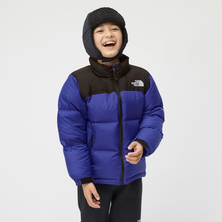 ノースフェイス キッズ ダウンジャケットヌプシ 100-150cm North Face 撥水 カッコイイおしゃれアウトドアブランドアウター 長袖  無地 防寒