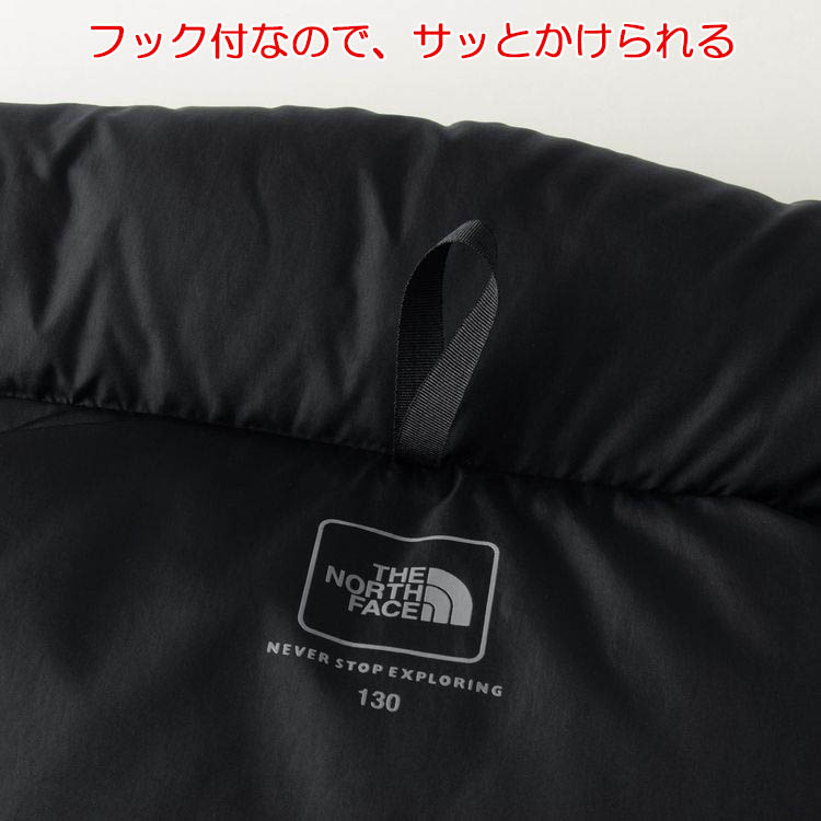 海外限定 ノースフェイス キッズ 150 ダウンジャケット 赤 茶 刺繡ロゴ buyersnetclub_nfndj92265