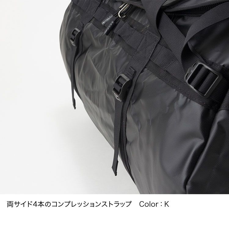 ノースフェイス BCダッフル XL ブラック 136L 防水 ザ・ノース・フェイス THE NORTH FACE 日本正規品 ザ・ノース