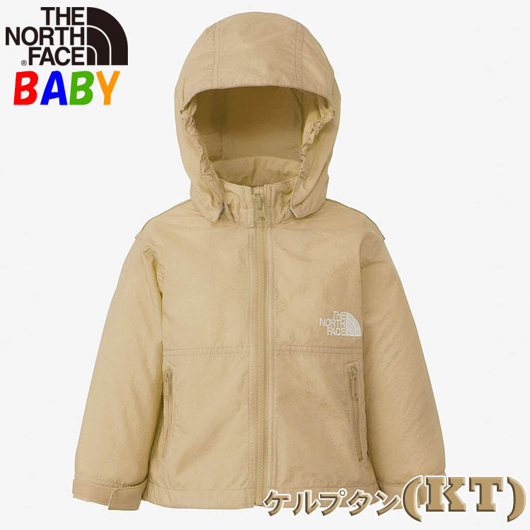 ノースフェイス ベビー コンパクトジャケット 80-90cm North Face アウター ギフト 出産祝い 男の子女の子おしゃれアウトドアブランド  かわいい未就学児