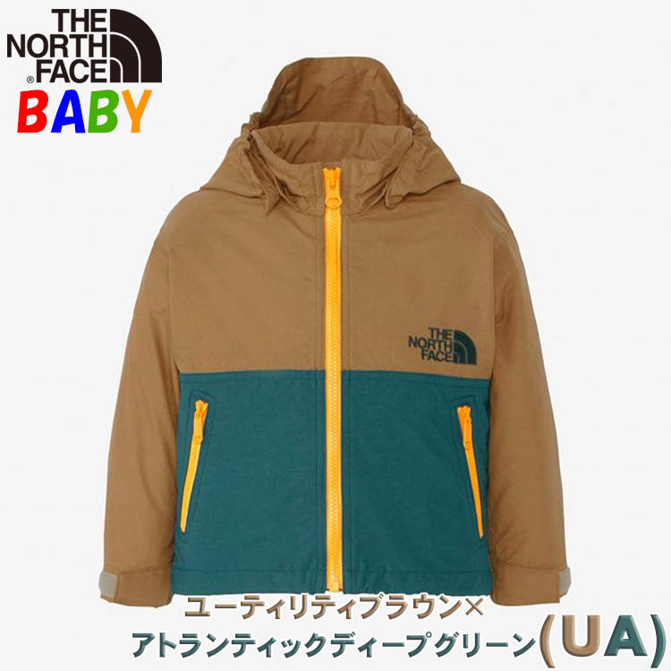 ノースフェイス ベビー コンパクトジャケット 80-90cm North Face アウター ギフト 出産祝い 男の子女の子おしゃれアウトドアブランド  かわいい未就学児