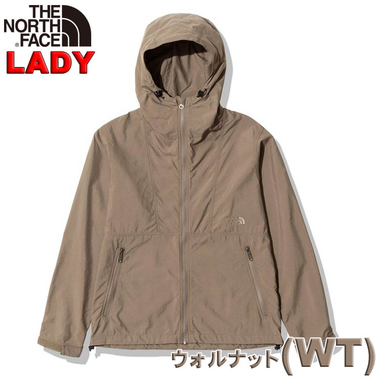 ノースフェイス レディース コンパクトジャケット S-XL North Face 女性用ママ用アウトドアブランドおしゃれ可愛い撥水 ナイロン