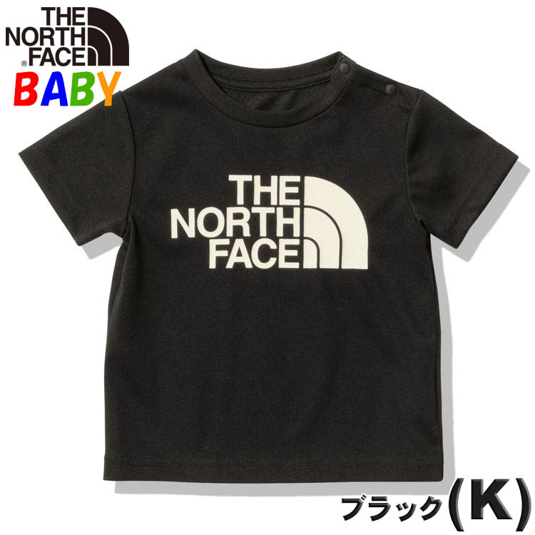 ノースフェイス ベビー 80-90cm 半袖Tシャツ TNFルミナスカラー オーガニックコットン使用...