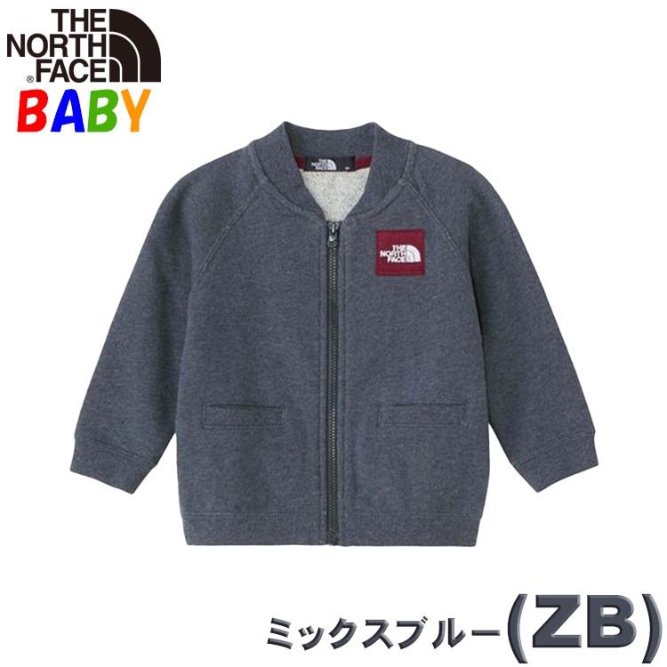 決算セール ノースフェイス ベビー スウェットロゴジャケット 80cm90cm North Face...