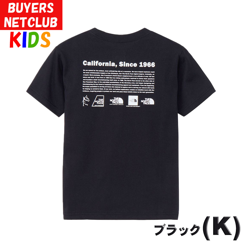 偉大な THE 100 半袖Tシャツ キッズ ザ・ノース・フェイス FACE NORTH Tシャツ(長袖+七分)