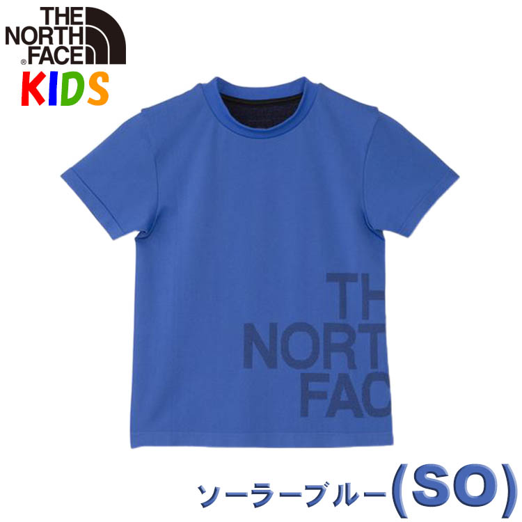 ノースフェイス キッズ Tシャツ 10-150cm North Face エンジニアードビッグロゴク...