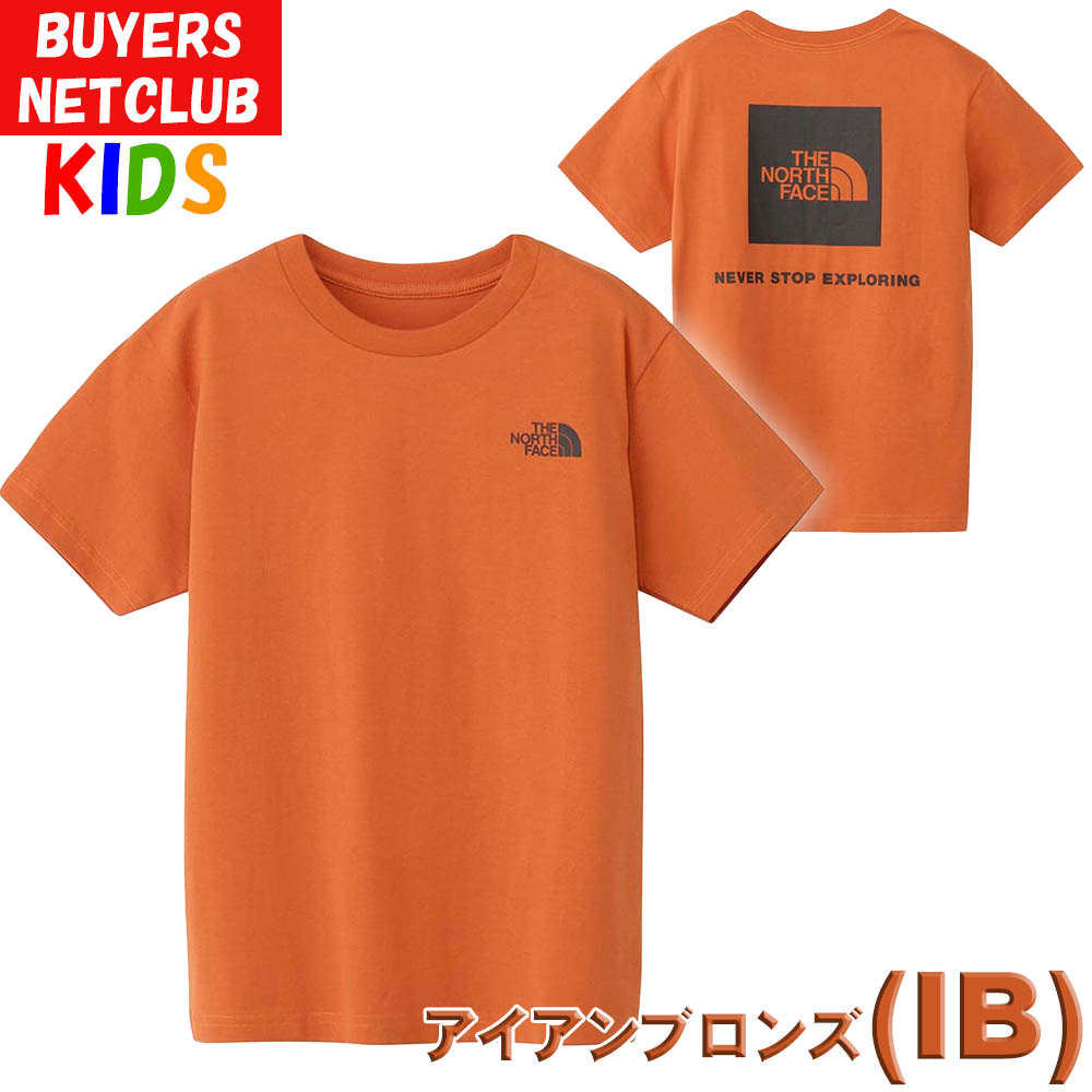 THE NORTH FACE バックスクエアカモロゴクルー 140サイズ 新品 THE NORTH FACE ザ・ノース・フェイス キッズ 半袖Tシャツ 160
