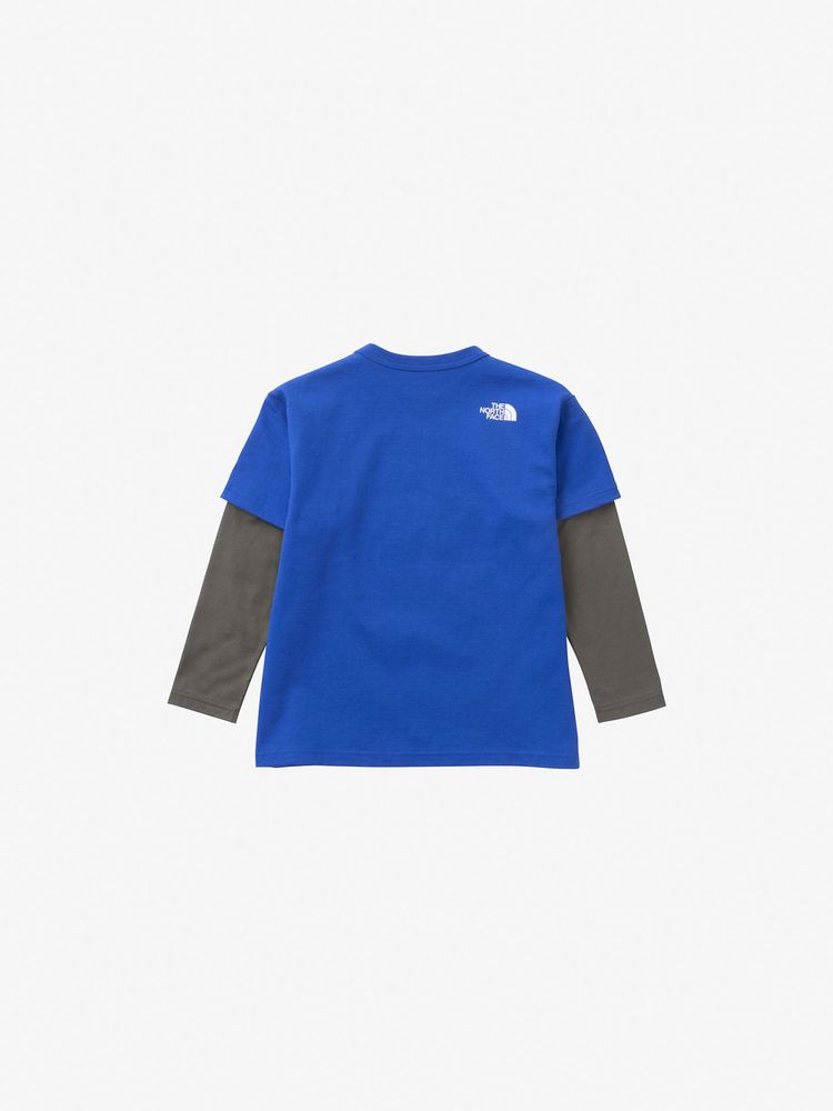 【ほぼ未使用】THE NORTH FACE 長袖カットソー 100 THE NORTH FACE ストライプ長袖カットソー 100 - メルカリ