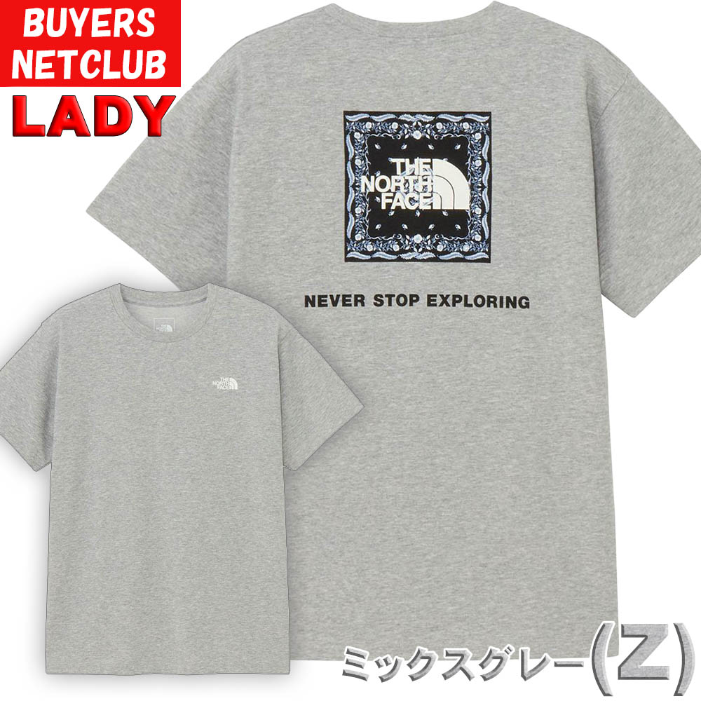 THE NORTH FACE（ザ ノースフェイス） レディースTシャツ バンダナ柄
