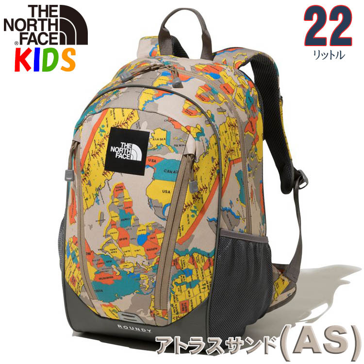 送料込価格 ノースフェイス キッズ リュック ラウンディ 22L North Face #NMJ71801 バッグ キャンプ バックパック リュック  子供用